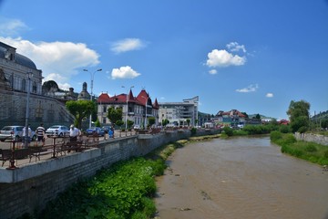 landscape from the city of Vatra Dornei