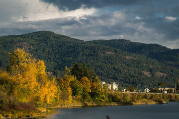 lake in mountains