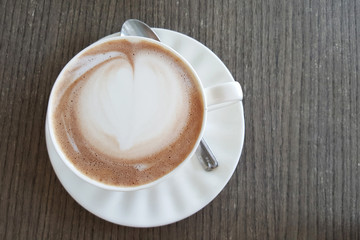 a cup of hot cocoa