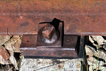 old railway fastening system