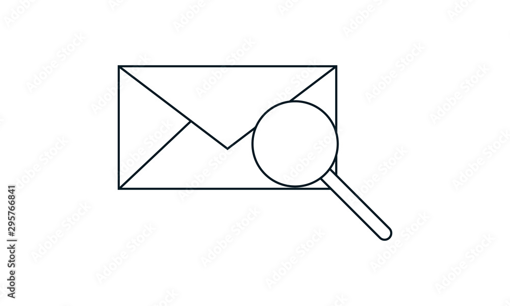Poster find mail icon for searching through emails