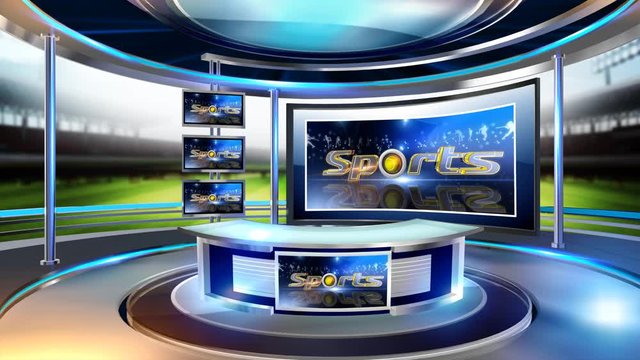 Sports   3D rendering background is perfect for any type of news or information presentation. The background features a stylish and clean layout 