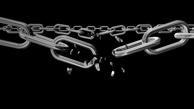  Breaking chain 3D rendering background is perfect for any type of news or information presentation. The background features a stylish and clean layout 