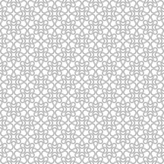 abstract wavy geometric shapes. vector seamless pattern. simple black and white repetitive background. textile paint. fabric swatch. wrapping paper. continuous print. endless design element