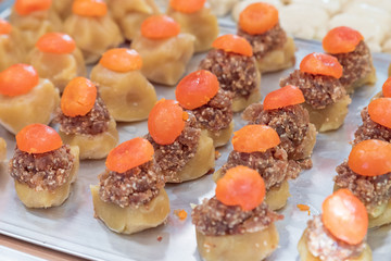 Making of chinese cake