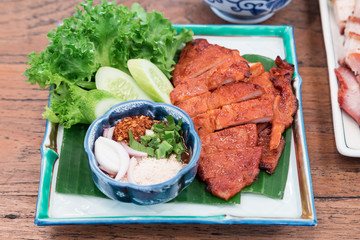 Red roasted pork