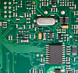 Printed circuit processor in detail.