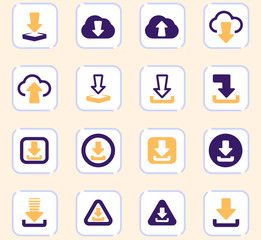 Download icons set