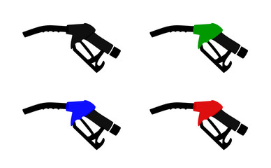 pistolet paliwowy zestaw ikon © robert6666
