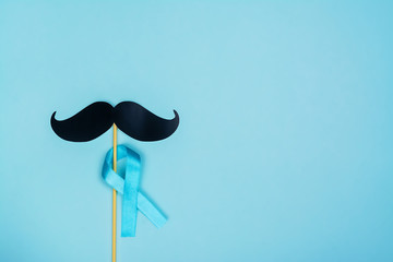 Movember background, copy space
