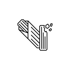 Tamal, food icon. Element of Dia de muertos icon