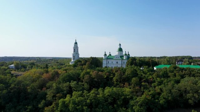 Monastery On the Hill in summer.