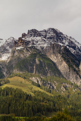 Bergmassiv in Leogang/Österreich
