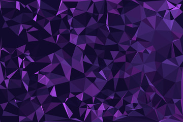 Abstract polygonal background. Triangular geometric pattern. Vector illustration.