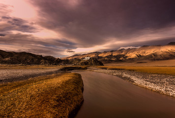 HANLE GOMPA - Move with the flow to reach Hanle Monastery. It is very close to the disputed frontier between India and Chinese-controlled Tibet and facing towards Hanle Observatory .