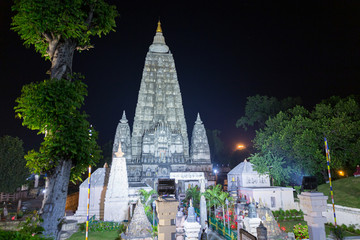 インド、ブッダガヤ、マハボディーテンプル,India,bodhgaya, Mahabodhi temple