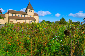 St. Georg Church on Reichenau Island has been standing here for over 1000 years. There are no...