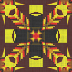 Abstract geometry ornate- home decor