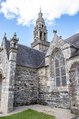 Fototapeta premium Châteaulin. Eglise Notre-Dame, Finistère, Bretagne