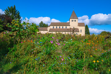 St. Georg Church on Reichenau Island has been standing here for over 1000 years. There are no...