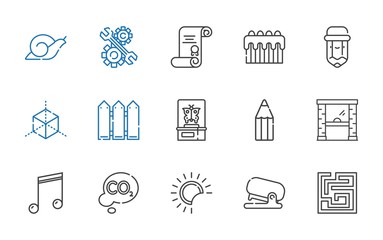 creative icons set