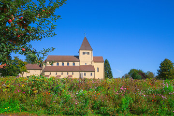 St. Georg Church on Reichenau Island has been standing here for over 1000 years. There are no...