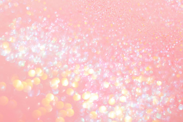 Blurred bokeh background.