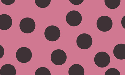 vector background with circles, seamless wallpaper