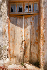 Beautiful old Greece door