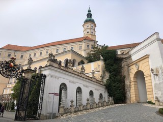street in town of old Miculov
