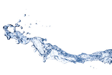 Water splash isolated this has clipping path.
