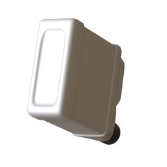 Lubricating oil bottle on white background. 3D rendering of excellent quality in high resolution. It can be enlarged and used as a background or texture.