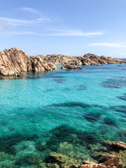 Fototapeta premium Paradise lagoon in Sardinia, Italy