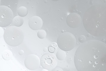 Abstract White water bubbles background