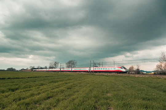 Treno Frecciabianca etr 480 di Trenitalia 