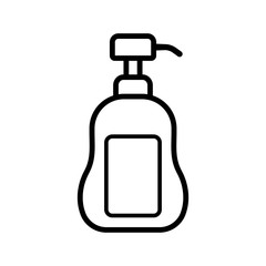 shampoo icon vector design template