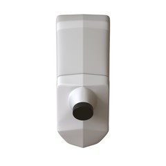 Lubricating oil bottle on white background. 3D rendering of excellent quality in high resolution. It can be enlarged and used as a background or texture.