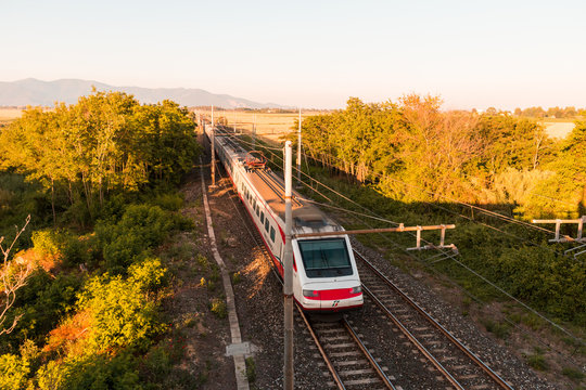 Treno Frecciabianca etr 480 di Trenitalia 