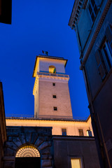 Monterotondo, Rome: the city by night