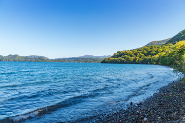Towada Hachimantai National Park in early autumn