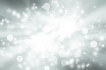 white and gray blur abstract background. bokeh christmas blurred beautiful shiny Christmas lights