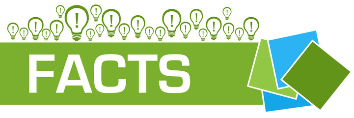 Facts Blue Green Bulbs Squares Texture Blue 