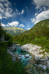 Soca river slovenia