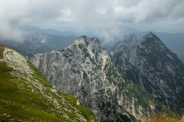 Mountain scenery in Slovenia - Mangart