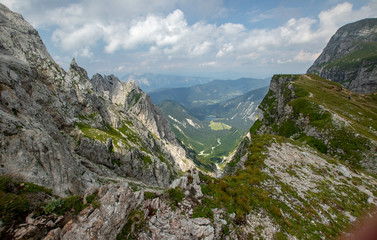 Mountain scenery in Slovenia - Mangart