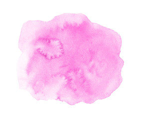 Abstract vibrant lilac color brush paint paper grain texture