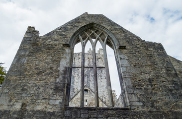 Fototapeta na wymiar Ruin of Muckross Abbey 