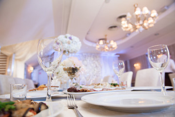 banquet in a restaurant, party in a restaurant