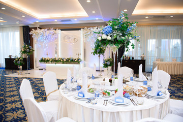 banquet in a restaurant, party in a restaurant