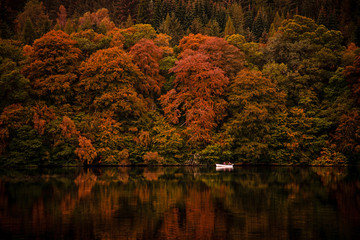 loch faskally pitlochry perthshire scotland